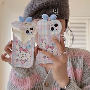 Cinnamoroll hearts iPhone case ˗ˏˋ 🎀ྀིྀི ˎˊ˗